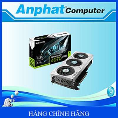 Card Màn Hình VGA Gigabyte GeForce RTX 4070 SUPER EAGLE OC ICE 12G  (N407SEAGLEOC ICE-12GD) - Hàng Chính Hãng