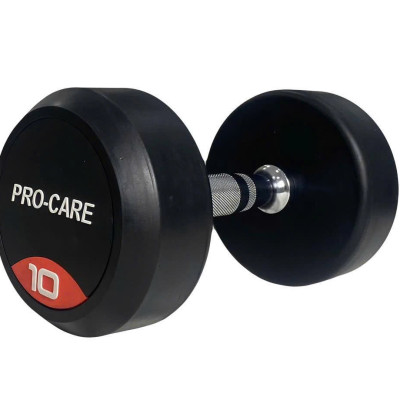 Tạ Tay Dumbbells Cao Su Lõi Sắt Pro-Care Đài Loan - Các Mức Tạ 2.5Kg, 5Kg, 7.5Kg, 10Kg (1 Cái)