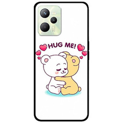 Ốp lưng dành cho Realme C35 - Realme Narzo 50A Prime mẫu Gấu Hug