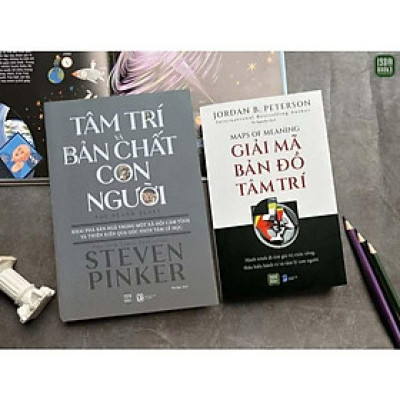 Sách - Giải Mã Bản Đồ Tâm Trí + Tâm Trí Và Bản Chất Con Người - Combo 2 Cuốn - 1980 Books