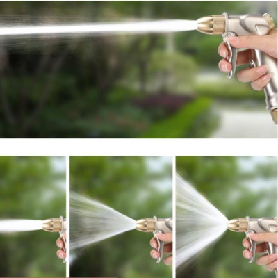  Bộ dây vòi xịt nước rửa xe, tưới cây . tăng áp 3 lần, loại 20m 206701-1 đầu đồng,cút đồng,+ tặng mở chai