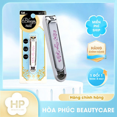 Bấm Móng Tay Inox Hoa Văn Cỡ Lớn Kai Razor 01069-HC3604 (Màu Trắng)