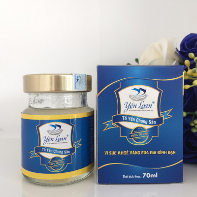 Yến Loan - Yến hũ 3g yến chưng sẵn không chất bảo quản rất tốt cho trẻ em giúp tăng cường trí nhớ và sức khỏe