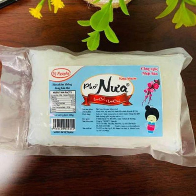 Combo 7 Gói Phở Nưa Vị Nguyên Das Keto 240g