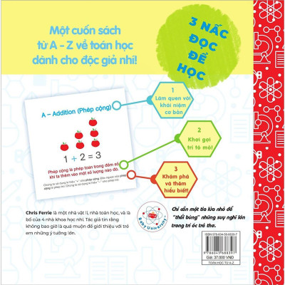 Sách - Bộ Sách Vỡ Lòng Về Khoa Học - Toán Học Từ A Đến Z - NXB Phụ Nữ