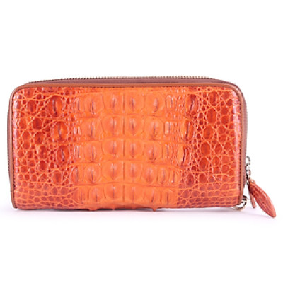 Ví nữ da cá sấu 2 khóa gai nhiều màu Huy Hoàng HT3208-09-10