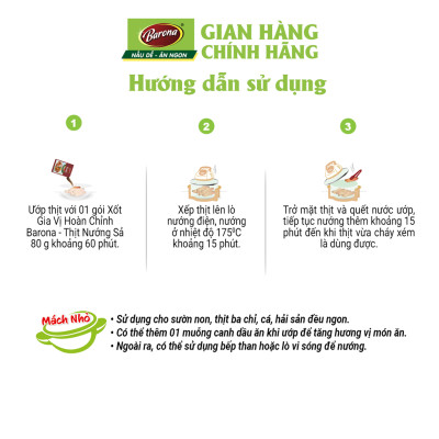 Combo 1 Nước Dùng Hoàn Chỉnh Lẩu Thái & 1 Xốt Barona Thịt Nướng Sả
