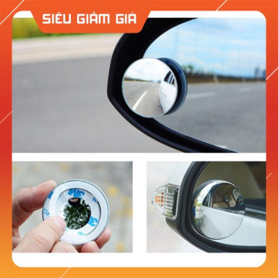 GƯƠNG CẦU LỒI ĐA CỰC 3R-057 CHÍNH HÃNG 360 độ gắn gương chiếu hậu ô tô xe máy