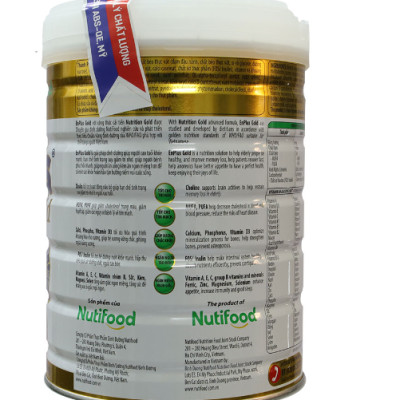 Sữa Bột NutiFood EnPlus Gold Lon 900g – Dinh Dưỡng Cho Người Già, Người Bệnh Và Người Ăn Uống Kém