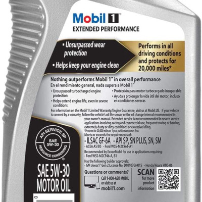 [Mẫu mới 2021] Nhớt tổng hợp Mobil 1 cho ô tô mô tô xe máy SAE 5W30 946ml Sản Phẩm Chất Lượng Ưu Đãi Tốt Dành Cho Bạn. - Dầu nhớt cho xe tay ga NK