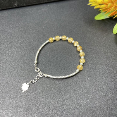 Vòng Tay Tóc Vàng hợp mệnh Kim - Thổ