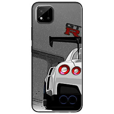 Ốp lưng cho Realme 9i - Realme 10 - C11 2021 - C65 4G - C67 - C20 - Poco X6 5G - Siêu Xe Trắng - Hàng Chính Hãng