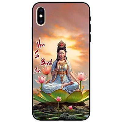 Ốp lưng cho IPhone X - Xs - Xs Max - Xr - 11 - 11 Pro Max - Phật Bà Vạn Sự - Hàng Chính Hãng