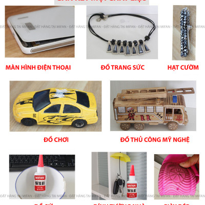 Keo Dán Siêu Dính Đa Năng Mọi Chất Liệu Cực Mạnh Mifan - Dán Gỗ Thuỷ Tinh Kim Loại Sắt Gốm Sứ Nhựa Vải