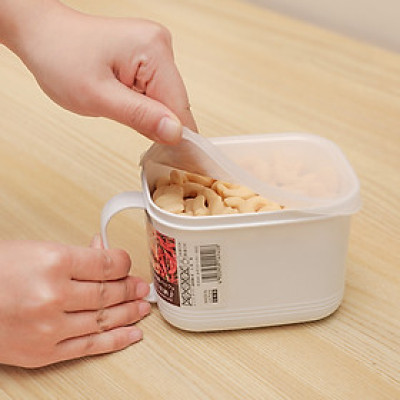 Hộp thực phẩm nắp mềm có tay cầm - Hàng nội địa Nhật Bản