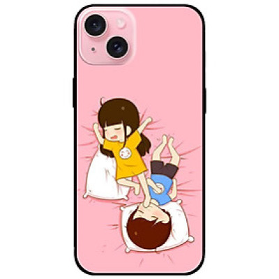 Ốp lưng dành cho Iphone 15 - Iphone 15 Plus - Iphone 15 Pro - Iphone 15 Pro Max - Couple Ngủ - Hàng Chính Hãng