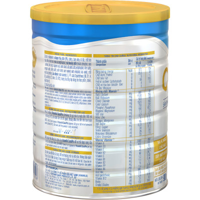 Sữa bột Vinamilk CanxiPro 900g (Hộp thiếc) - Sữa bổ sung Canxi cho người già cao tuổi, Tốt cho xương khớp - 900g