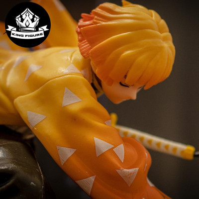 Mô hình Zenitsu Trạng Thái Chiến Đấu 15cm Cao Cấp Mô hình Thanh Gươm Diệt Quỷ Cao Cấp, Figure Anmie Kimetsu no Yaiba