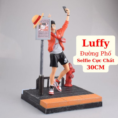 Mô Hình ACE - Luffy - Sanji Đường Phố Cực Chất 28-30cm Mô hình One Piece Cao Cấp, Figure Mô Hình Anmie One Piece Luffy V