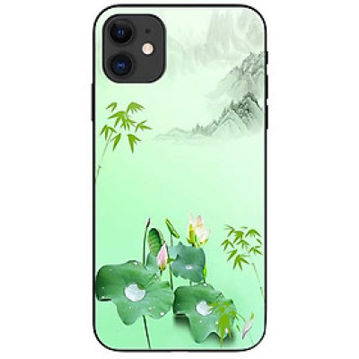 Ốp lưng dành cho Iphone 12 Mini mẫu Tranh Sen