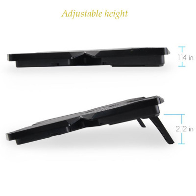 Quạt tản nhiệt cho máy tính COOL COLD có giá đỡ và đèn LED