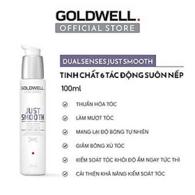 Tinh Chất 6 Tác Động Dưỡng Tóc Mềm Mượt Goldwell Just Smooth Giảm Xơ Rối, Dưỡng Tóc Chắc Khỏe