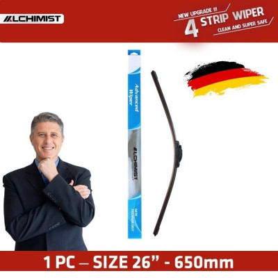 Gạt Mưa Xe Ô tô MAZDA Loại Silicon 4 Lưỡi Cao Cấp, Thiết Kế Thông Minh, Gạt Êm Và Sạch Hơn