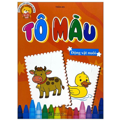 Sách - Khám Phá Thế Giới Xung Quanh - Tô Màu Động Vật Nuôi