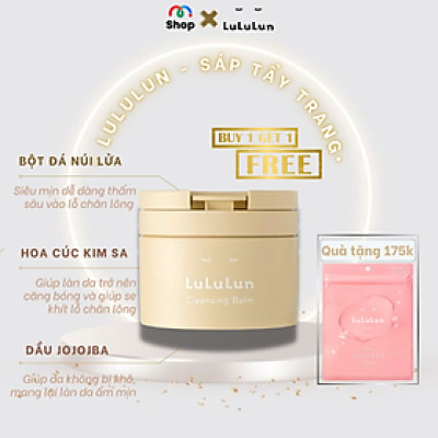 [MUA 1 TẶNG 1] LULULUN - Sáp tẩy trang Lululun Cleansing Balm Rich Moist