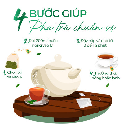 Trà Đông Trùng Hạ Thảo Tứ Vị Táo Đỏ Sunbeleaf – Bồi Bổ Cơ Thể, Bổ Khí Huyết, Tốt Cho Tim Mạch, Chống Lão Hóa – Hộp 10 Đến 20 Gói