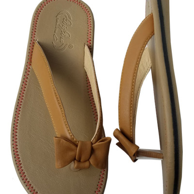 Dép Xỏ Ngón Nữ Da Bò BIGGBEN Cao Cấp DXN34