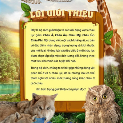 Khám Phá Thế Giới Động Vật 5 Châu - Châu Phi