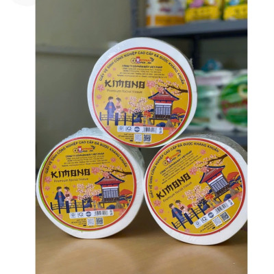 ( COMBO 5 Cuộn) Giấy Vệ Sinh Công Nghiệp KIMONO 500gr Cuộn Lớn 3 Lớp Siêu Tiết Kiệm Mềm Mịn Dai Thấm Hút
