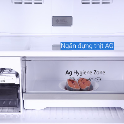 Tủ lạnh Panasonic Inverter 550 lít NR-DZ601VGKV - Ngăn đông mềm siêu tốc - Hàng chính hãng