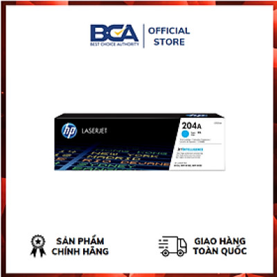 Mực in HP 204A Cyan Original LaserJet Toner Cartridge (CF511A) - Hàng chính hãng
