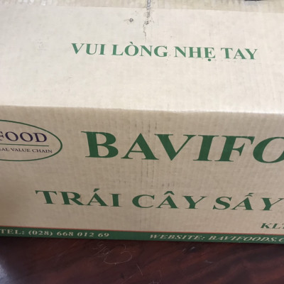 Mít Sấy Chân Không Giòn Xốp Tự Nhiên (Jackfruit Chips) VINOFOOD  100grs (Gói = 100 grs) - Export