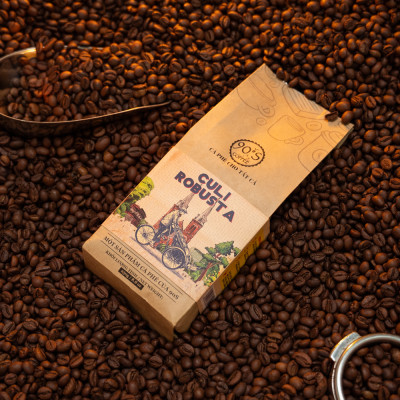 Cà Phê Culi Robusta Rang Xay Nguyên Chất - 90S Coffee Vietnam - 100% Cà Phê Sạch Cao Cấp
