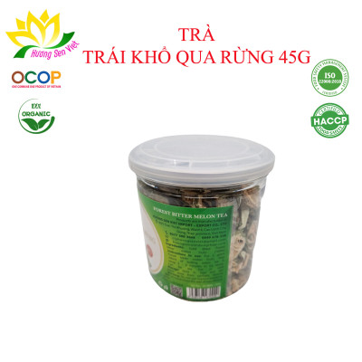 TRÀ TRÁI KHỔ QUA RỪNG HŨ 45g - HƯƠNG SEN VIỆT
