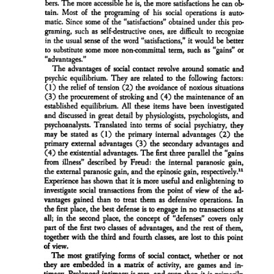 Games People Play: The Psychology of Human Relationships