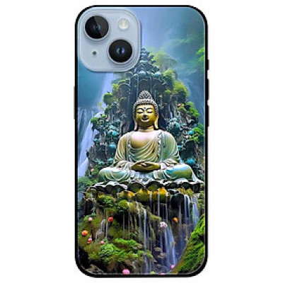 Ốp lưng dành cho Iphone 15 - 15 Plus - 15 Pro - 15 Pro Max - Đức Phật Thiền - Hàng Chính Hãng