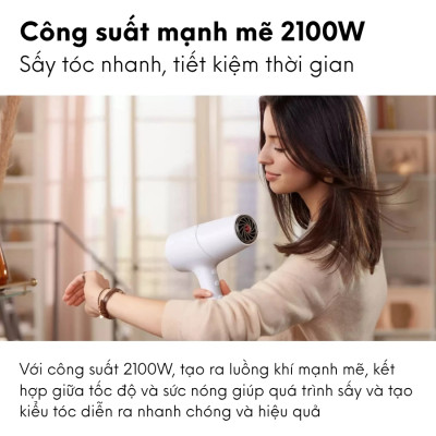 Máy sấy tóc salon Philips BHD500 công suất 2100W |Hàng Chính Hãng