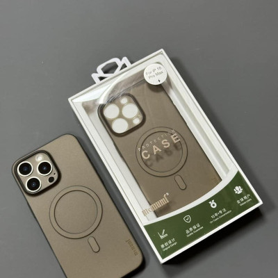 Ốp lưng dành cho iPhone 16, iPhone 16 Pro, iPhone 16 Plus, iPhone 16 Pro Max hiệu Memumi hỗ trợ sạc không dây siêu mỏng 0.3mm cao cấp - Hàng chính hãng