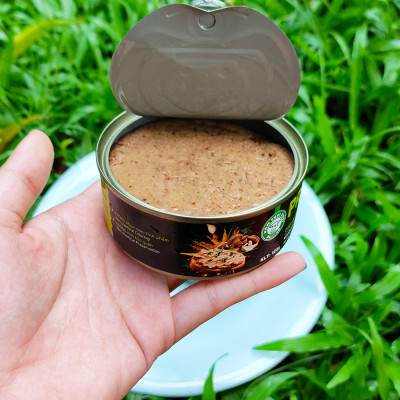 Pate Nấm Chay 125g Nguồn Dinh Dưỡng Từ Đạm Thực Vật (Nấm Tươi Cười)