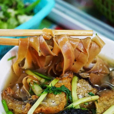 Bánh Đa Đỏ Hải Phòng Sợi To Lý Tưởng 500g, Sợi To Dai Ngon Chính Hiêu, Bánh Đa Đỏ Đặc Sản Hải Phòng