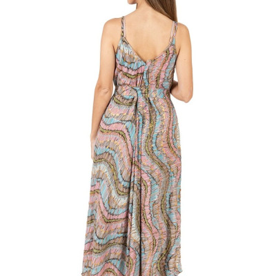 Maxi 2 Dây Vẽ Ánh Kim Isla Bonita