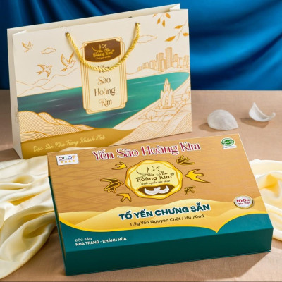 Hộp Quà Tổ Yến Chưng Ăn Kiêng (8 hũ x 70ml)