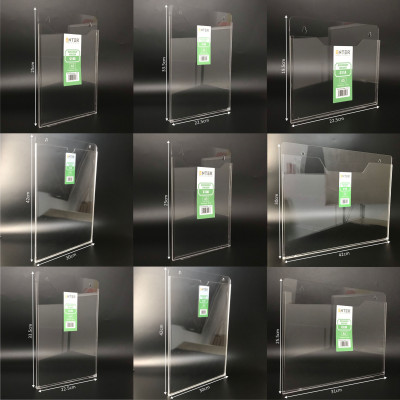 Kệ nhiều giấy treo tường mica Enter C11A 21x15cm A5 ngang, đáy 3mm