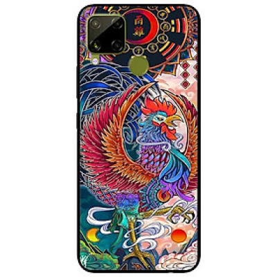 Ốp lưng dành cho Realme C15 mẫu 12 Con Giáp Dậu