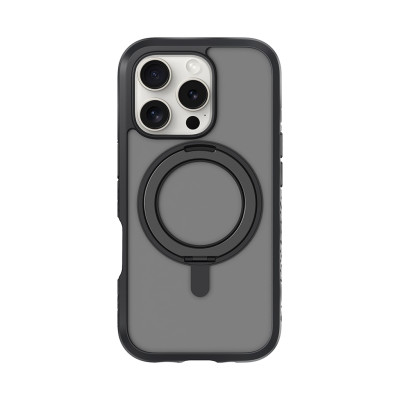 Ốp lưng trong suốt sạc từ tính dành cho iPhone 16 Promax/ 16 Pro LAUT Laut Crystal Matter, có chân đế, chính hãng Đức_ Hàng chính hãng