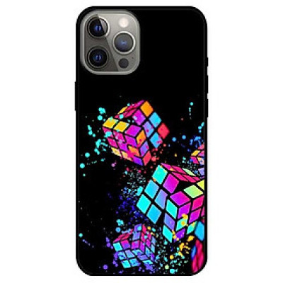 Ốp lưng dành cho Iphone 11 - 11 Pro - 11 Pro Max mẫu Khối Cubic Đủ Màu